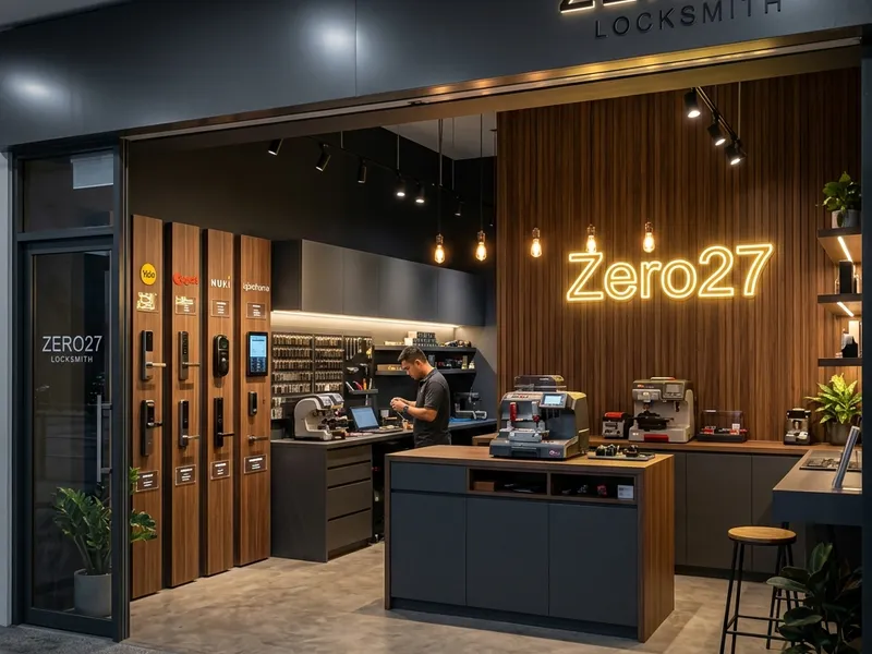 Fachada da loja Zero27 Chaveiro em Linhares